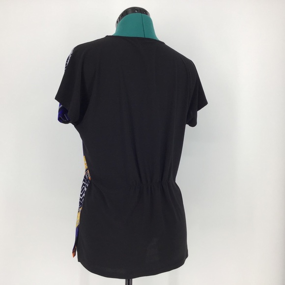 M.I.K.O. Geometric Patterned Top with Rope Belt XS - Picture 7 of 16